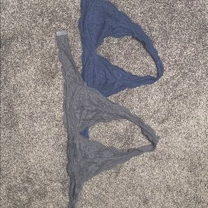 blue and grey brallette